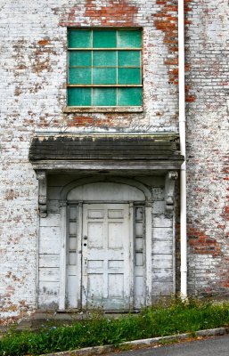 White Door and Green Window, Newburgh, New York 177