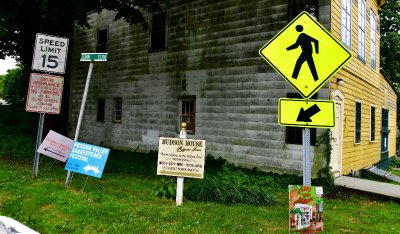 Signs at corner of Main Street and Lunn Terr, Cold Spring, New York 178 
