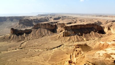 The Edge of the World whose real name is Jebel Fihrayn, Al Wusta, Kingdom of Saudi Arabia 768 