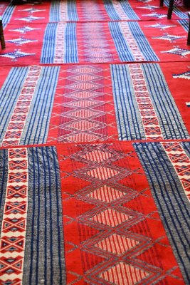 Red rugs