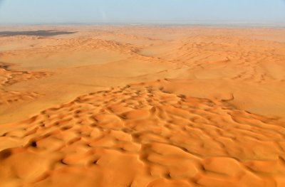 Sand Dunes in Saudi Desert, Riyadh Region, Saudi Arabia  