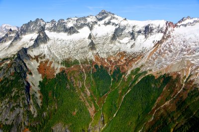 Mount Torments, Boston Basin, Forbidden Peak, Queen Sabe Glacier, Boston Peak, North Cascade Mountains, Washington 293 