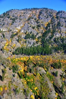 Round Mountain in the fall, Moore, Lake Chelan, Washington 803