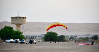 Paragliding in Thumamah area, Riyadh Region, Saud Araibia 414  