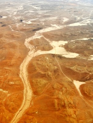 Dry River Bed in Saudi Desert, North Riyadh, Saudi Arabia 176 