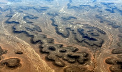 Rock formation in Sauid Desert, Riyadh Region, Saudi Arabia 257