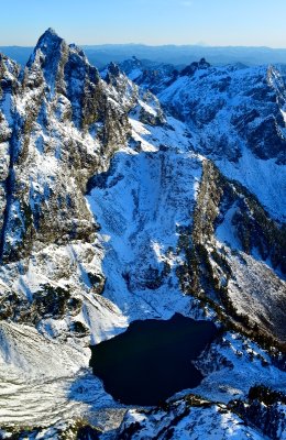 Chimney Rock, Lemah Mountain, Iceberg Lake, Chikamin Peak, Cascade Mountains, Washington 307 