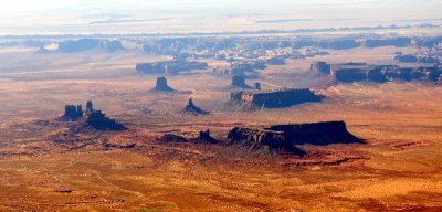 Buttes and Mesa at Monument Valley, Navajo Tribal Park, Navajo Nation, Utah and Arizona 649 