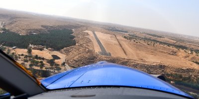 Short Final in Riyadh, Saudi Arabia 