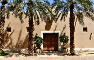 Adobe House Front Door, Riyadh, Saudi Arabia 073