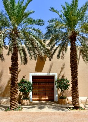 Adobe House Front Door, Riyadh, Saudi Arabia 075