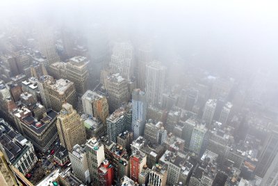 New York City from Empire State Building, New York, USA  174 