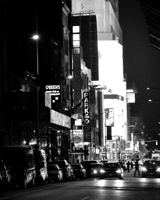 Night Life on W 46th Street, Times Square, Manhattan, New York City, New York 328
