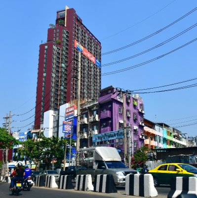 Colorful Apartments in Bangkok, Thailand 049