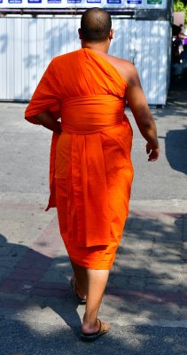 Monk, Bangkok, Thailand 493 