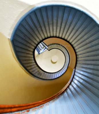 Point Loma Old Lighthouse Staircase, San Diego, California 096 