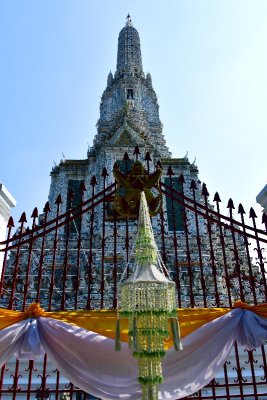 Principle Prange, Wat Arun Ratchavararam, Monumental Buddhist temple,  Bangkok, Thailand 502
