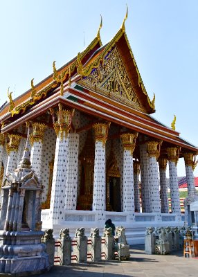 Ordination Hall, Wat Arun Temple, Bangkok, Thailand