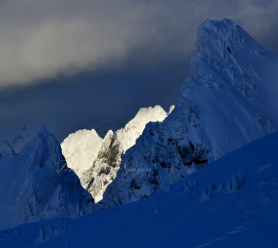 Spire Mountain through Gunn Peak, Cascade Mountains, Washington 216 