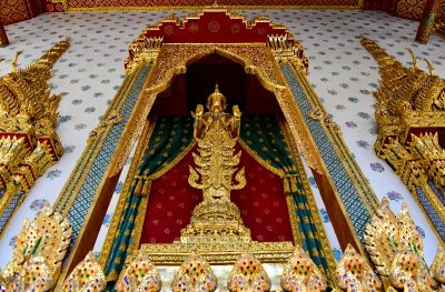 Ordination Hall Front Entrance, Wat Arun Temple, Bangkok, Thailand 607 