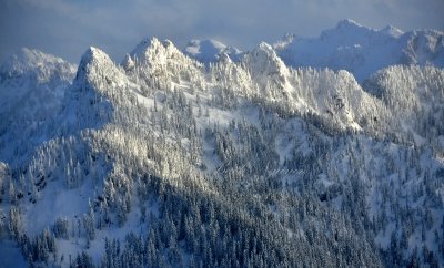 Frozen Mountain in Cascade Mountains, Washington 099a 