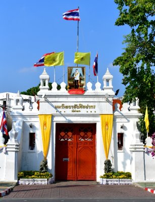 Thailand Royal Palace Gate, Bangkok, Thailand 714