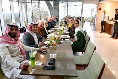 Group Lunch at Bateel in Riyadh, Saudi Arabia 252