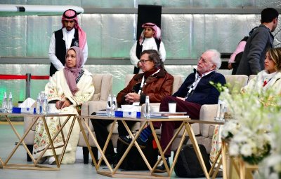 Guests at Saudi Arabia's First Hanger Talks 2020, Thumamah Airport, KSA 129 