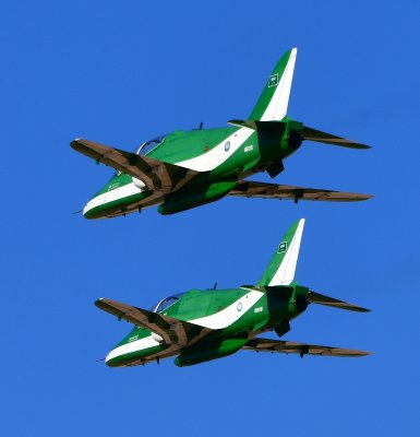 Saudi Hawks, Royal Saudi Air Force Aerobatic Team, Thumamah Airport, Riyadh, Saudi Arabia 287  