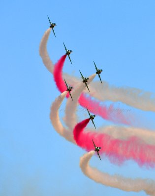 Saudi Hawks, Royal Saudi Air Force Aerobatic Team, Thumamah Airport, Riyadh, Saudi Arabia 471  