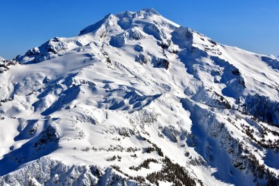 Ptarmigant Glacier, Kennedy Peak, Kennedy Glacier, Kennedy Ridge, Scimitar Glacier on Glacier Peak, Stratovolcanoes 