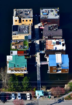 Houseboats on Lake Union, Seattle, Washington 263  
