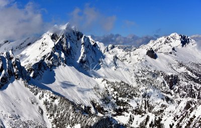 Big Bear Mountain, Three Fingers, Whitehorse Mountain, Cascade Mountains, Washington 550