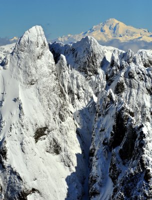 Garfield Mountain, Treen Peak, Glacier Peak, Cascade Mountains, Washington 187 
