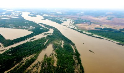 Mississippi River, Buena Vista Island, Island No 112,  Ashland Mississippi and Waterproof  Louisiana 438