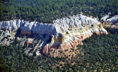 Colorful Bluff in Jicarilla Apache Nation Reservation, New Mexico 871 