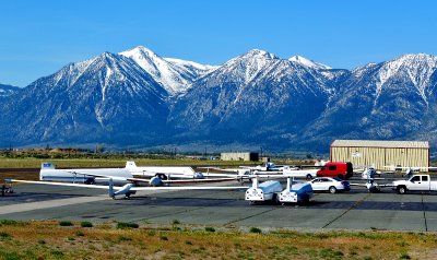 Carson Range from Minden Tahoe Airport, Minden, Nevada 017  