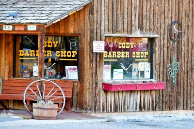 Cody Barber Shop, Cody, Wyoming 272  