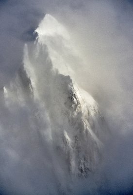 Whitehorse Mountain in Cloud, Cascade Mountains, Washington 319 