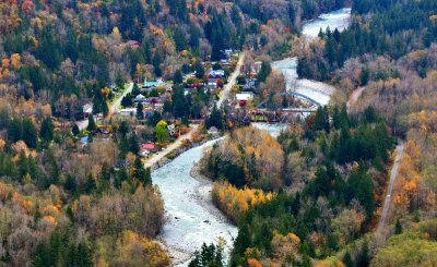 Fall Foliage in Index Washington 321