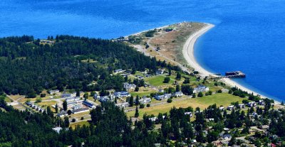 Fort Worden State Park, Parade Ground, Point Wilson Lighthouse, Admiralty Inlet, Port Townsend, Washington 144 