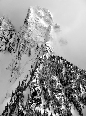 Massive Garfield Mountain, Cascade Mountains, Washington 994b 