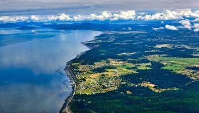 Whidbey Island, Fort Ebey State Park, Point Partridge, Penn Cove, Kennedys Lagoon, Coveland, Whidbey NAS,  Fidalgo Island, Anaco