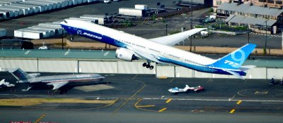 Boeing 777X, N778XW, Boeing Field, Seattle, Wasington 021  