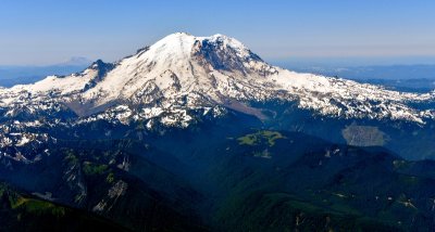 Mount Rainier, Little Tahoma, Mt St Helens,  The Wedge, Willis Wall, Liberty Cap, Curtis Ridge, Steamboat Prow, Winthrop Glacier