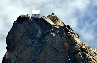 Three Fingers Lookout on Three Fingers Mountain, Ladder to Lookout, Cascade Mountains, Washington 556 