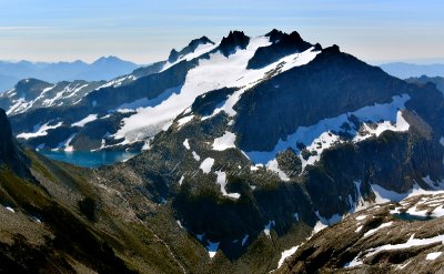 Mount Daniel, Lynch Glacier, Pea Soup Lake, Cascade Mountains, Washington 302 