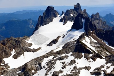 Overcoat Peak and Glacier, Chimney Rock, Cascade Mountains, Washington 1219 