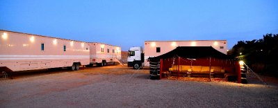 Tent and Sleeping Trailers, Al Ghat, Saudi Arabia 050  