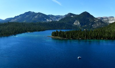 Emerald Bay, Fannette Island, Inspiration Point, Maggies Peaks, Emerald Bay State Park, Lake Tahoe, California 075